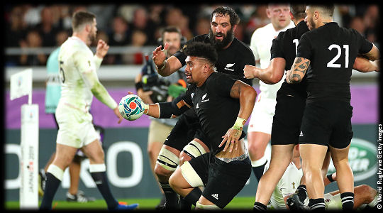 England v New Zealand Ardie Savea Sam Whitelock SF2 RWC2019